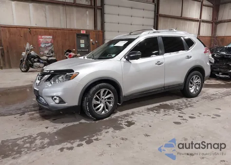 2014 Nissan Rogue Sl z USA, uszkodzony, nr VIN 5N1AT2MT2EC850340